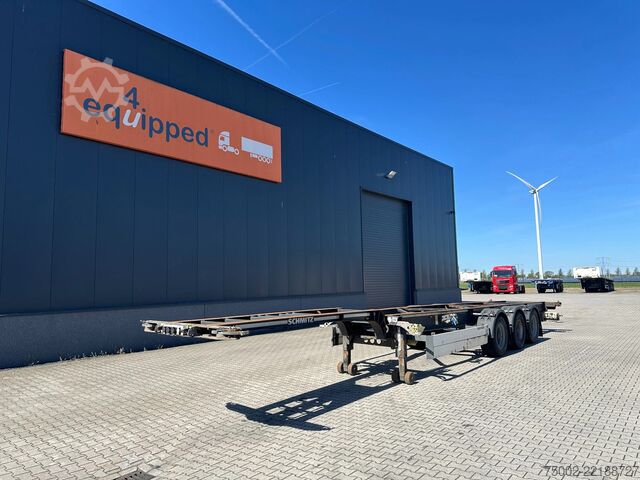Konténerszállítás Schmitz Cargobull 45FT HC / Leergewicht: 4.240kg / BPW + Trommel ...