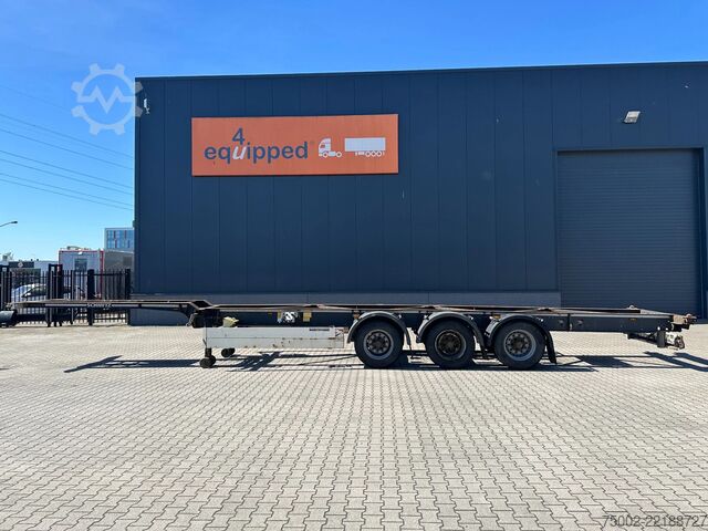 Konténerszállítás Schmitz Cargobull 45FT HC / Leergewicht: 4.240kg / BPW + Trommel ...