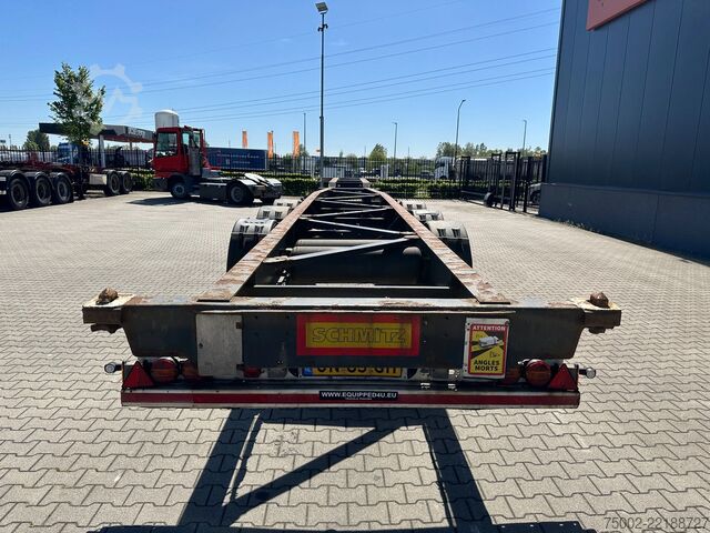 Konténerszállítás Schmitz Cargobull 45FT HC / Leergewicht: 4.240kg / BPW + Trommel ...