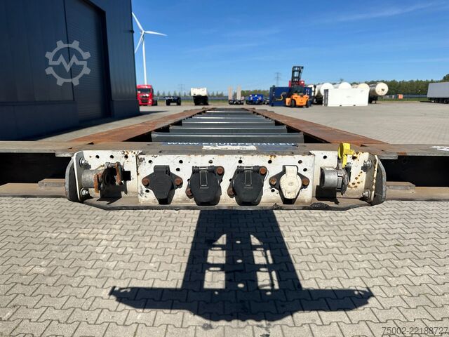 Konténerszállítás Schmitz Cargobull 45FT HC / Leergewicht: 4.240kg / BPW + Trommel ...