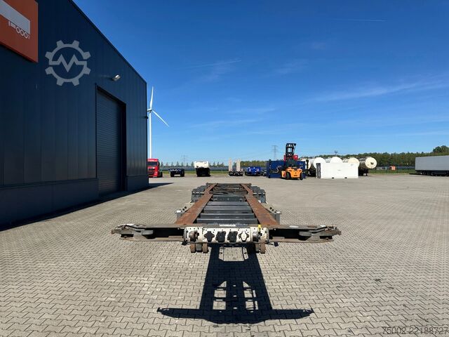 Konténerszállítás Schmitz Cargobull 45FT HC / Leergewicht: 4.240kg / BPW + Trommel ...