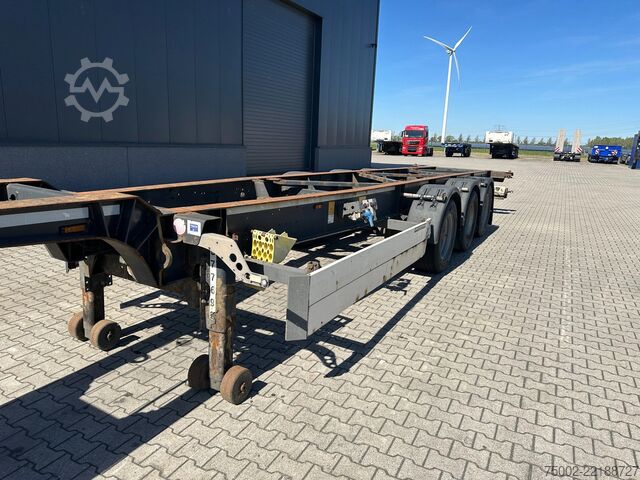 Konténerszállítás Schmitz Cargobull 45FT HC / Leergewicht: 4.240kg / BPW + Trommel ...