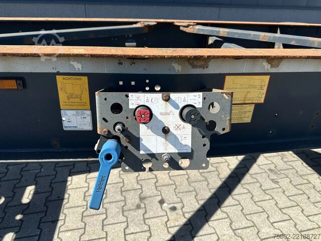 Konténerszállítás Schmitz Cargobull 45FT HC / Leergewicht: 4.240kg / BPW + Trommel ...