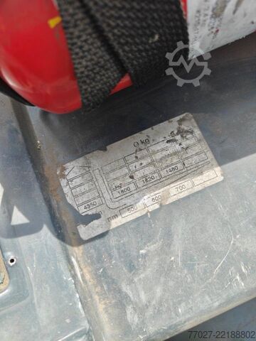 Forklift Jungheinrich DFG 20 AK  Side shift / Free-lift