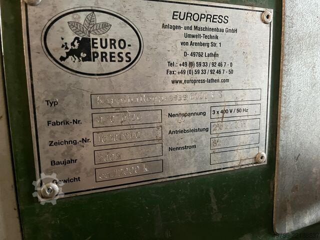 Balkpress Europress Umwelttechnik GmbH EP 6000 V5 - Hakenliftmobil