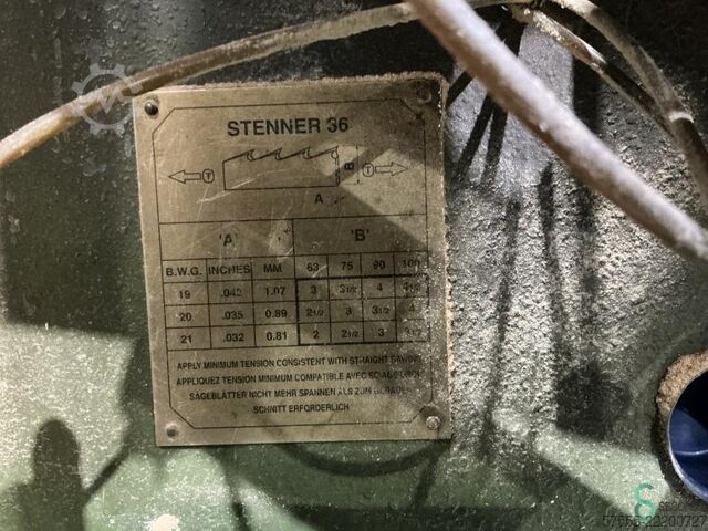 Scies à ruban Stenner ST 9 1997 Stenner ST 9