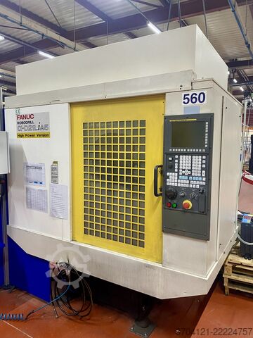 κατακόρυφο κέντρο κατεργασίας FANUC ROBODRILL D21LIB5 + DDR-T