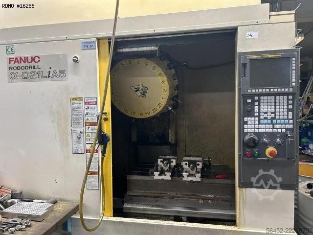 Centro de maquinação vertical FANUC ROBODRILL α-D21LiA5
