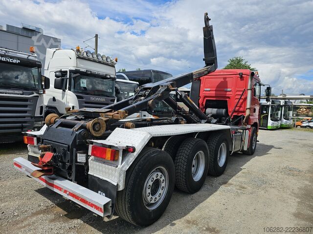 TGA 35.463 FDLC 8x4 laprugó/légrugó kormánylegység tengellyel MAN TGA 35.463 FDLC 8x4 Blatt/Luft Lenkachse