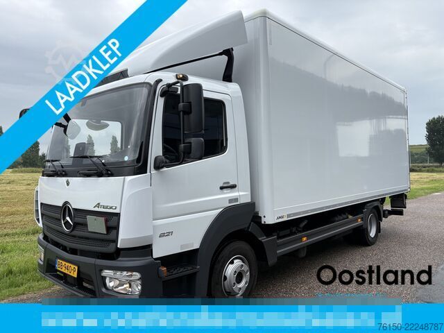 Kuffert Mercedes-Benz Atego 821 BL Euro6 Automaat Bakwagen / 3 zitpla...