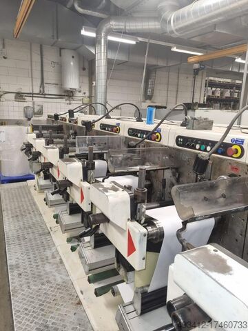 Fleksograficzna maszyna drukarska Nilpeter FA 3300