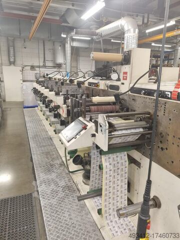 Fleksograficzna maszyna drukarska Nilpeter FA 3300