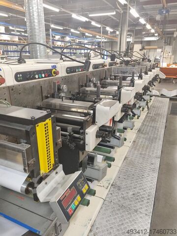 Fleksograficzna maszyna drukarska Nilpeter FA 3300