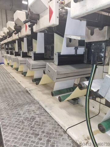 Fleksograficzna maszyna drukarska Nilpeter FA 3300