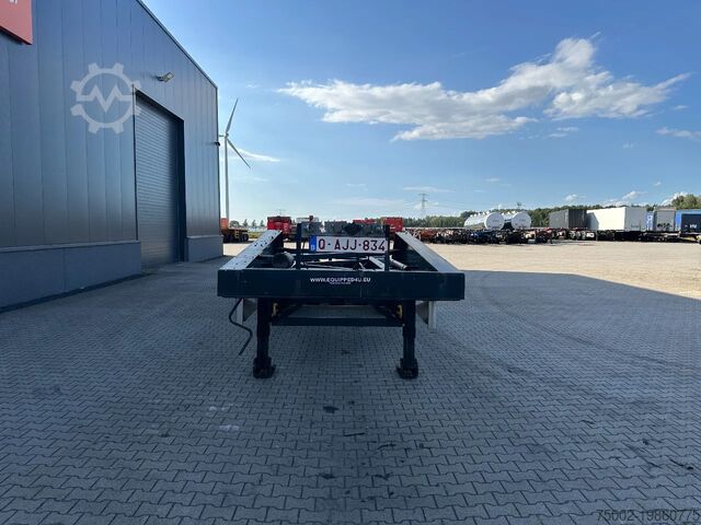 Transporte de contentores Diversen 20FT GOOSENECK ADR CHASSIS, BPW + DISC, ADR (FL...