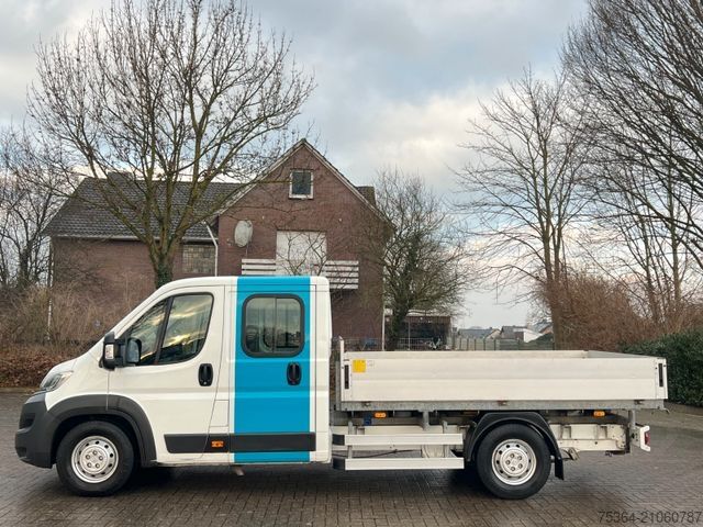 Tipvogn varebil CITROEN Jumper 2.2 Hdi Doppelkabine Dreiseitenkipper Ahk