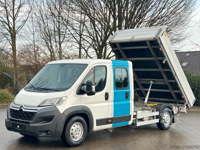 Tipvogn varebil CITROEN Jumper 2.2 Hdi Doppelkabine Dreiseitenkipper Ahk