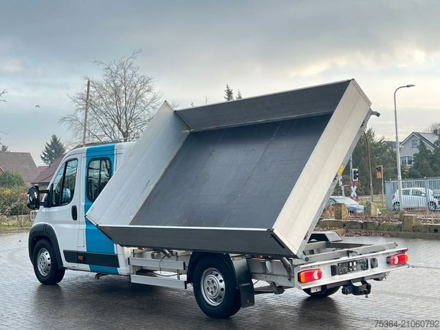 Tipvogn varebil CITROEN Jumper 2.2 Hdi Doppelkabine Dreiseitenkipper Ahk