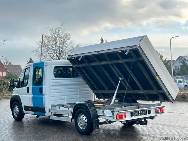 Tipvogn varebil CITROEN Jumper 2.2 Hdi Doppelkabine Dreiseitenkipper Ahk