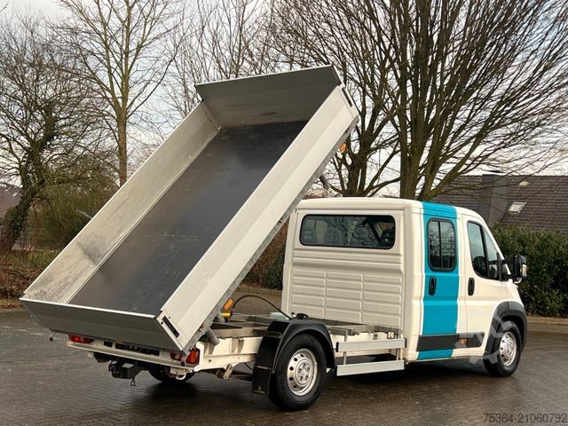Tipvogn varebil CITROEN Jumper 2.2 Hdi Doppelkabine Dreiseitenkipper Ahk