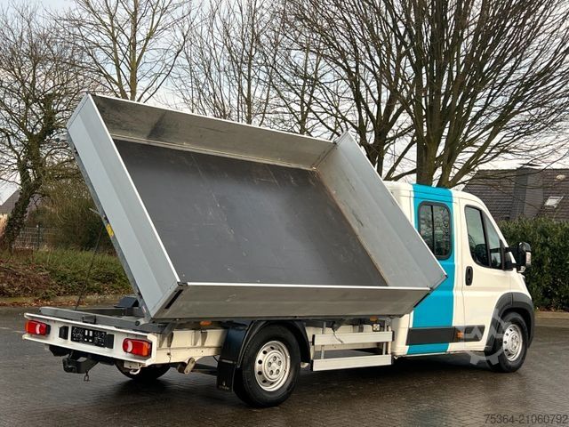 Tipvogn varebil CITROEN Jumper 2.2 Hdi Doppelkabine Dreiseitenkipper Ahk