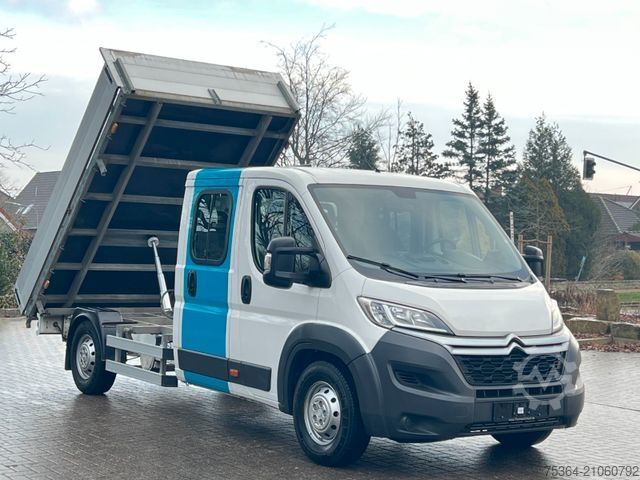 Tipvogn varebil CITROEN Jumper 2.2 Hdi Doppelkabine Dreiseitenkipper Ahk