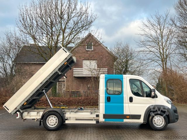 Tipvogn varebil CITROEN Jumper 2.2 Hdi Doppelkabine Dreiseitenkipper Ahk