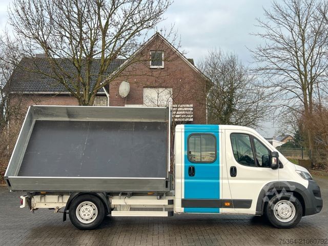 Tipvogn varebil CITROEN Jumper 2.2 Hdi Doppelkabine Dreiseitenkipper Ahk