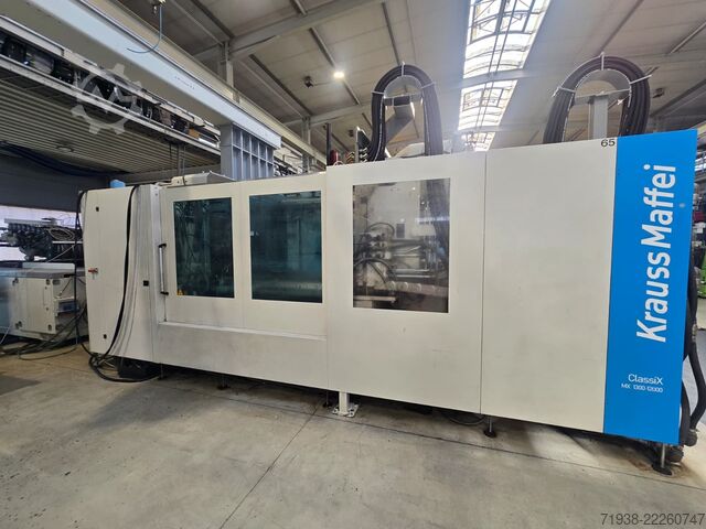 Formsprutningsmaskin Krauss Maffei KM 1300-12000 MX