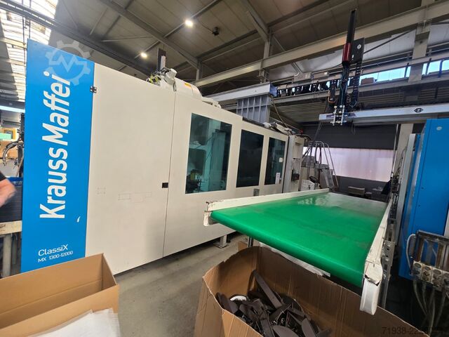 Formsprutningsmaskin Krauss Maffei KM 1300-12000 MX