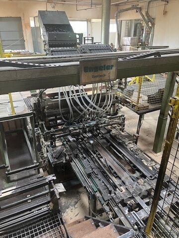 Palettenherstellungsmaschine Bohm & Kruse / Goege / Engeler Europaletten-Produktion