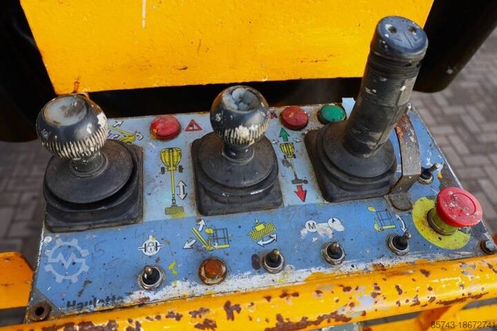 Telescopic boom lift Haulotte H14TX Diesel, 4x4 Drive, 14m Working Height, 10.6m