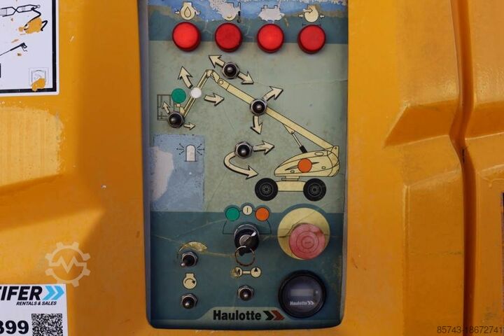 Telescopic boom lift Haulotte H14TX Diesel, 4x4 Drive, 14m Working Height, 10.6m