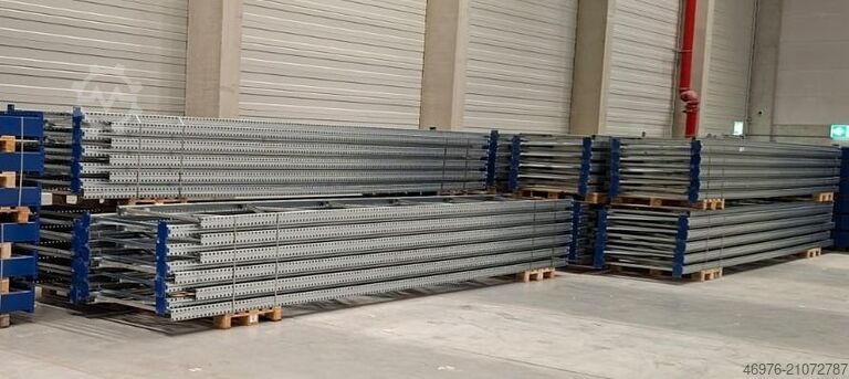 Hoogbouwmagazijn Palletrek staanders SSI Schäfer PR600 7.400 x 1.100mm P175