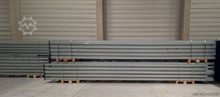Hoogbouwmagazijn Palletrek staanders SSI Schäfer PR600 7.400 x 1.100mm P175