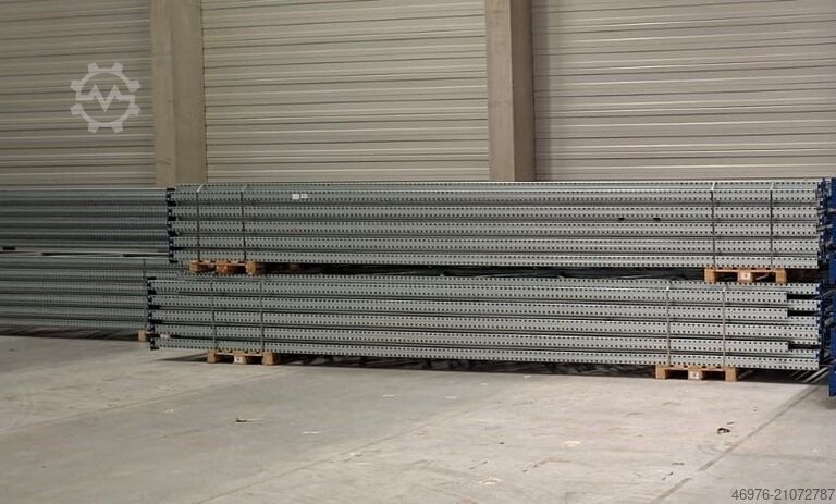 Hoogbouwmagazijn Palletrek staanders SSI Schäfer PR600 7.400 x 1.100mm P175