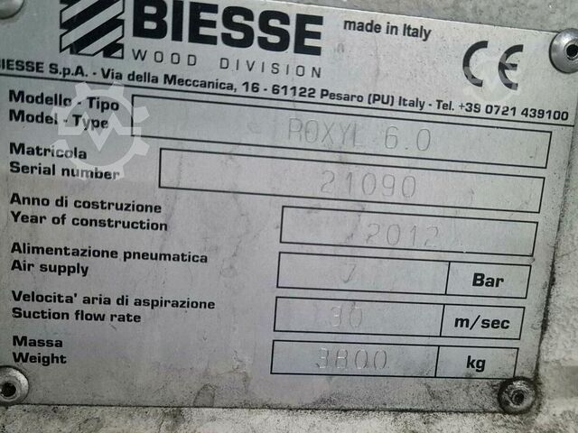 Mașină de aplicat cant Biesse Roxyl 6.0