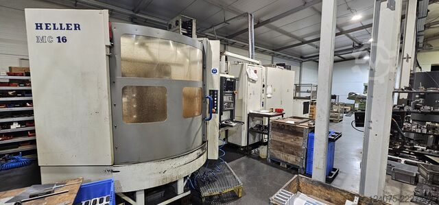 Horisontalt bearbejdningscenter Heller MC 16