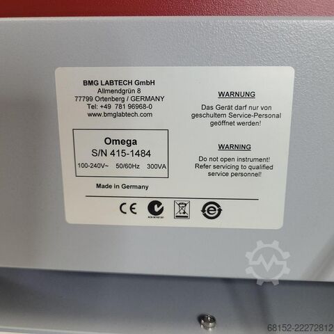 BMG Labtec FLUOstar Omega Mikrotiterplatten-Reader BMG Labtec FLUOstar Omega