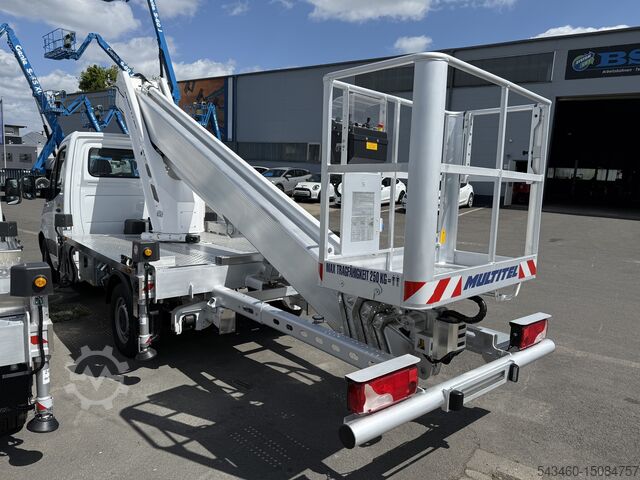 Multitel MTE270 på Mercedes Benz Sprinter 3,5 ton lastbilsramp Multitel MTE270