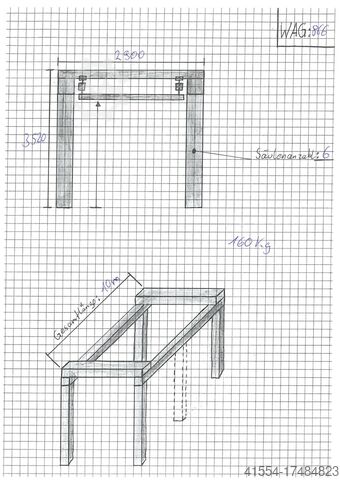 Gru a cavalletto Abus Portalkran