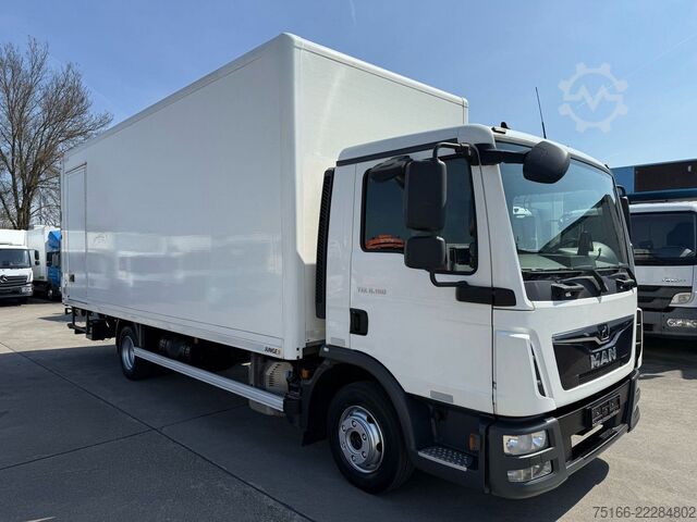 Vrachtwagen met bakwagen MAN TGL 8.190 Koffer 6,50 m LBW 1,5 T*Diff-Sperre HA