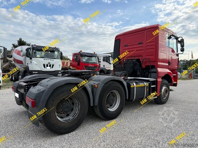 Tracteur routier standard MAN 33.480TGA Kipphydraulik 6x4 INTARDER