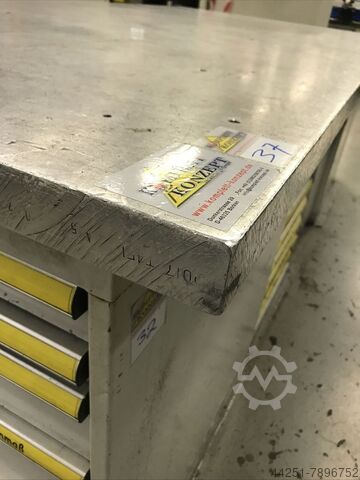 Aluminium plaat voor werkbank Aluminiumplatte 2520x1280x60 mm