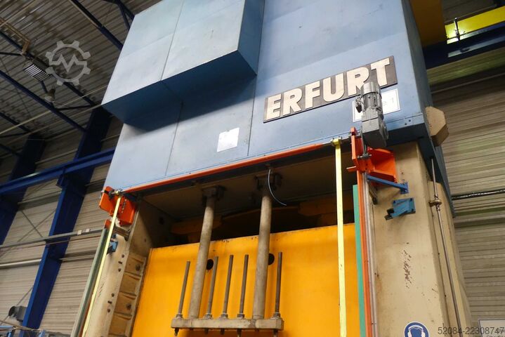 Excentrische pers met dubbele kolom ERFURT Presse PKZZI 800.1/3150x1600/500E