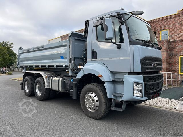 Three-sided tipper truck Ford F-Line 3542D DC 6x4 KH-Kipper, Bordmatik