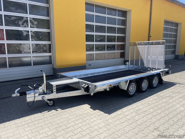 Prikolica za prevoz automobila Martz Bau-3 400/3 S 3,5T Maschinentransporter