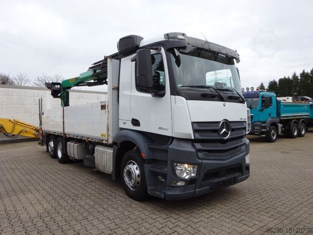 Autolaadkraan MERCEDES-BENZ 2543 Antos Baustoff +PK 26001 bis 20 m Auslage