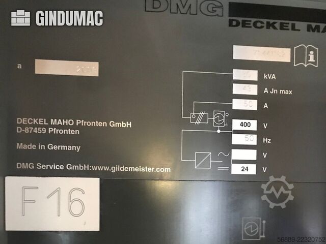  DMG DECKEL MAHO DMU 100T