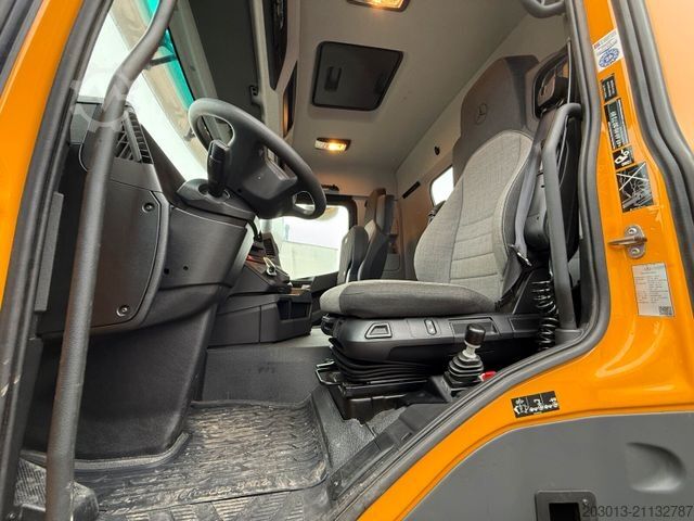 Ανατρεπόμενο φορτηγό MERCEDES-BENZ AROCS 1843 4x2 Kipper Kran Palfinger PK12.501